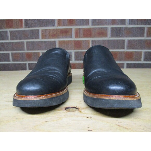 Samuel Hubbard Loafers Mens 8 M Black Leather Frequent Traveler Slip On Casual - Picture 3 of 16